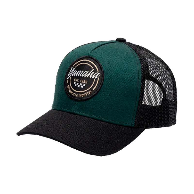 Gorra Yamaha Motorcycle Industry Yamaha Verde Negro