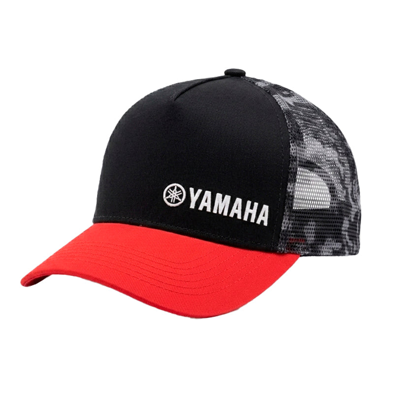 Gorra Yamaha Urbana Negro Rojo