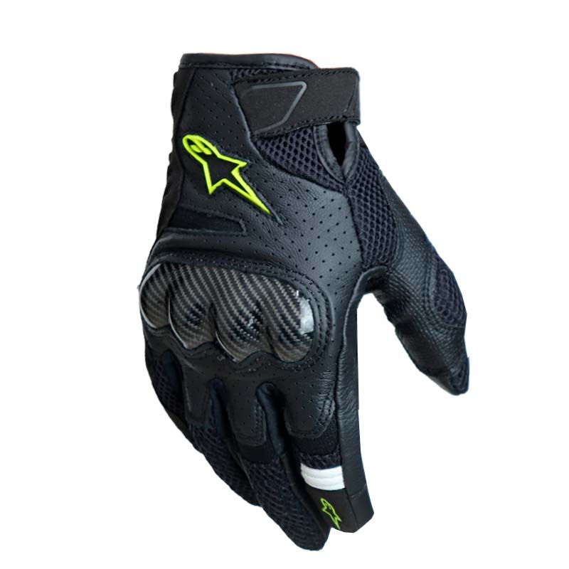 Guantes Alpinestars Smx-1 Air V2 Negro Amarillo 1