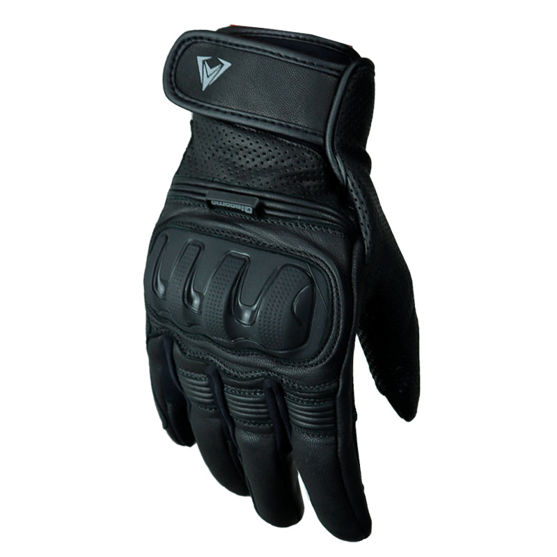 Guantes Giacomo En Cuero Fury Negro 1