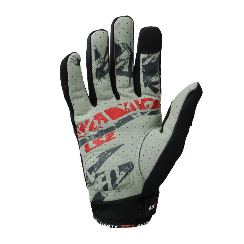 Guantes Ls2 Chaki Man Negro 2