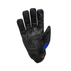 Guantes Shaft Stunt Polock Azul Amarillo 2