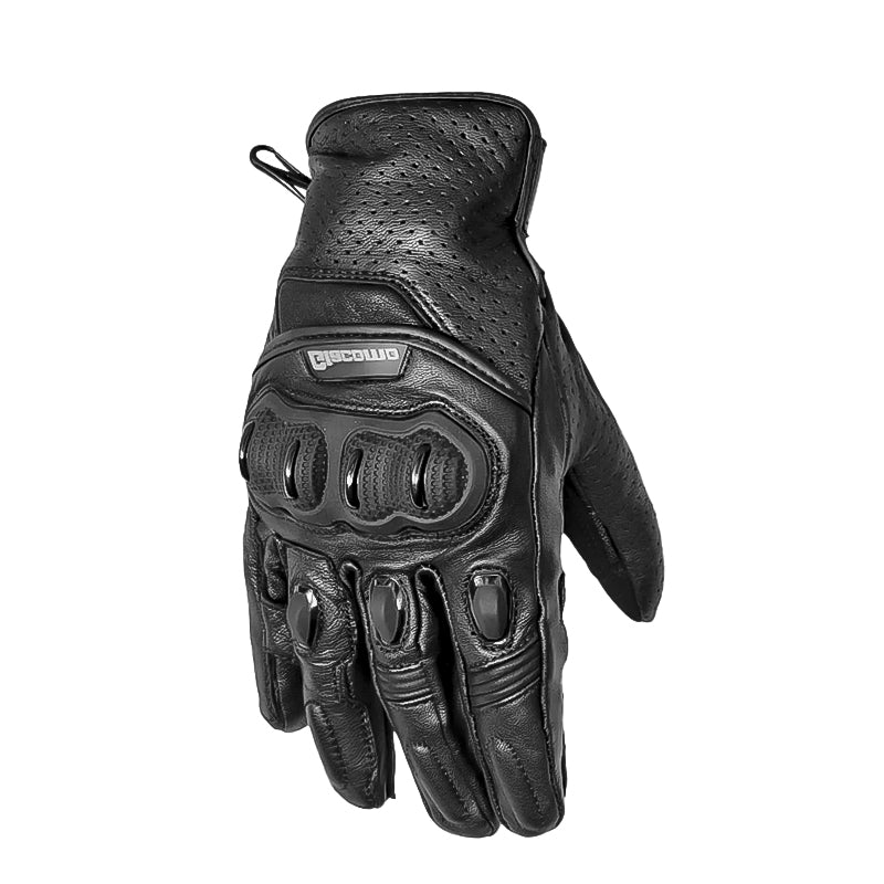 Guantes Giacomo En Cuero Street Race Negro