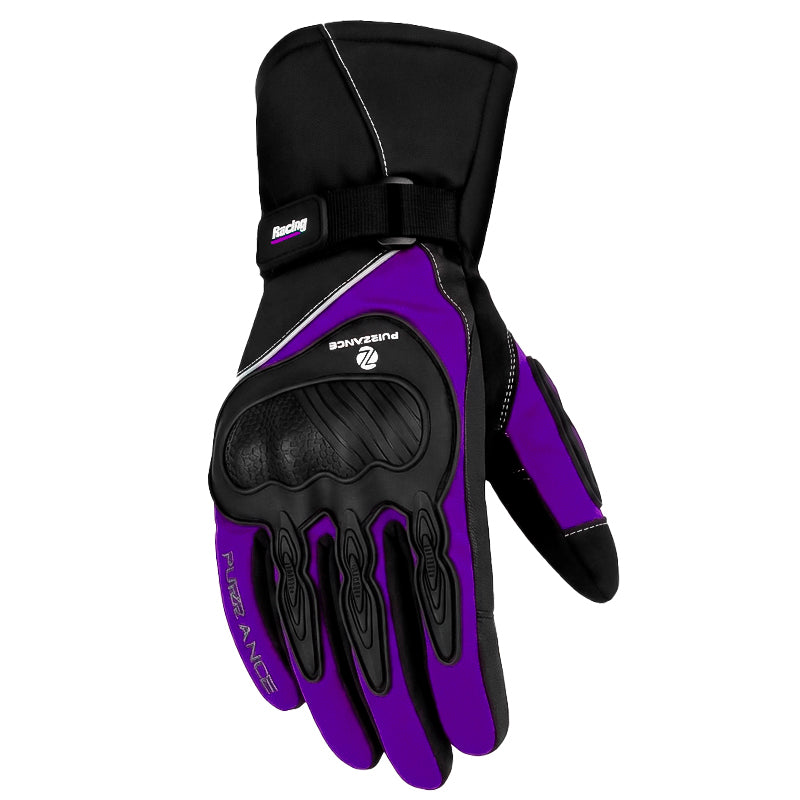 Guantes Puizzance Wpz12 Impermeables Morado