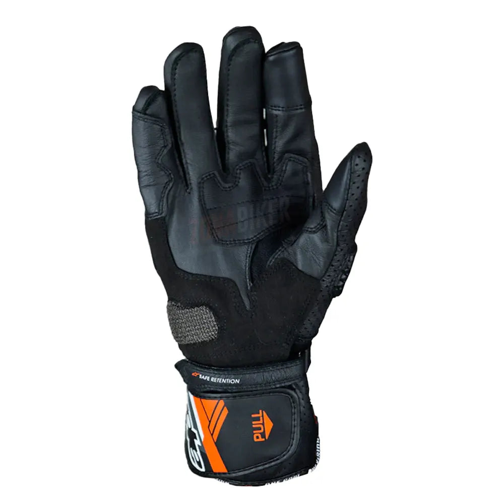 Guantes Alpinestars Sp-8 V3 Negro Naranja Fluorescente