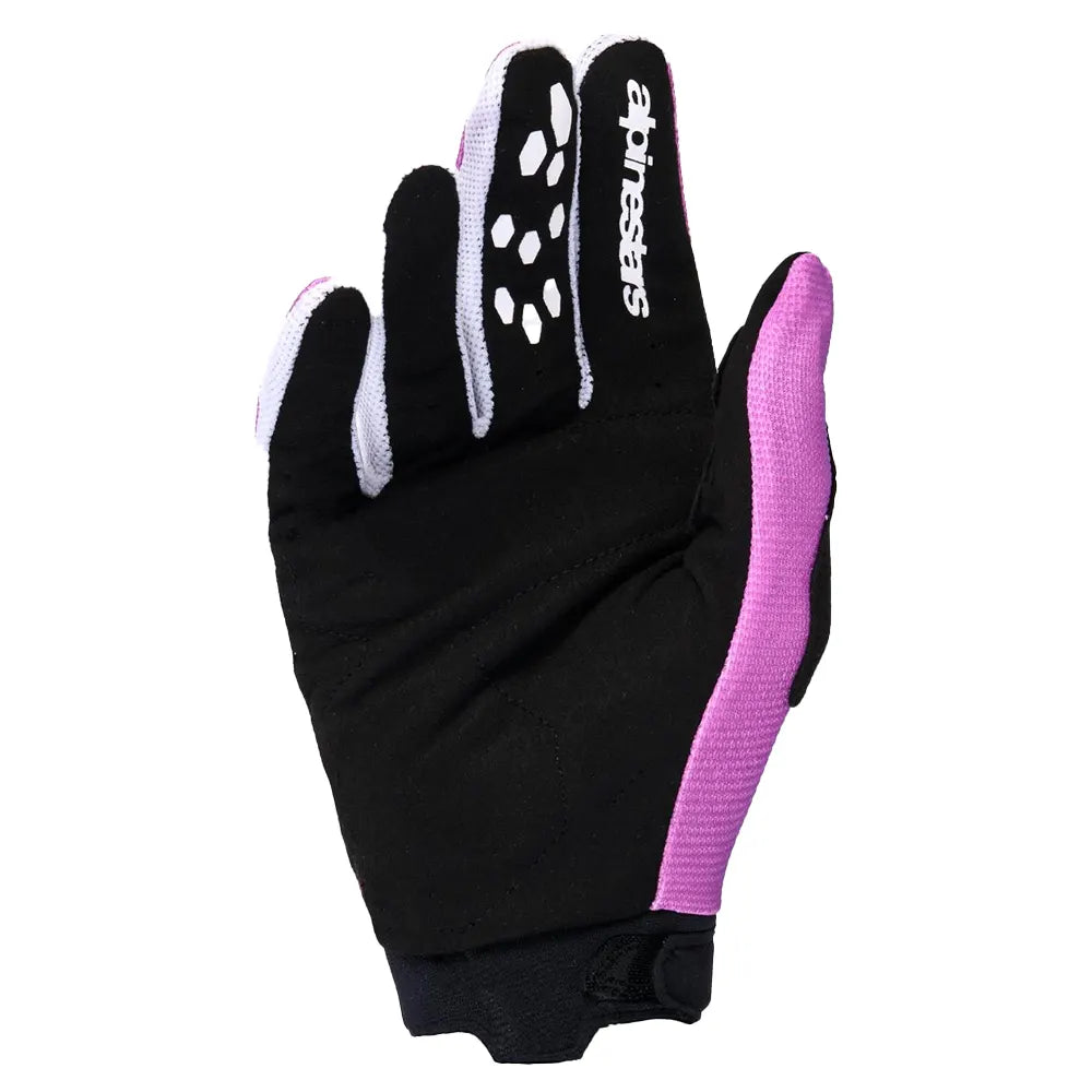 Guantes Alpinestars Stella Full Bore V2 Blanco Rosado Negro