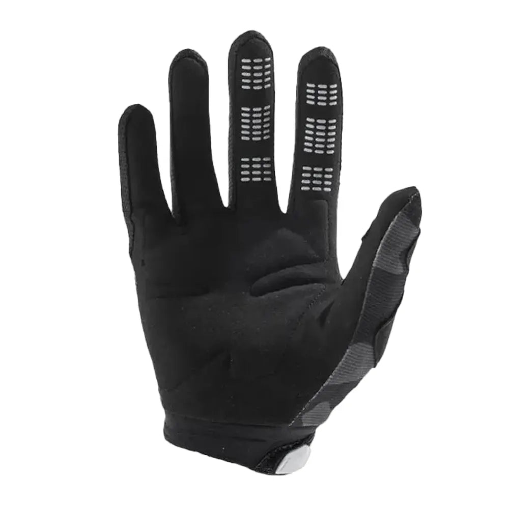 Guantes Fox 180 Bnkr Negro Camuflado