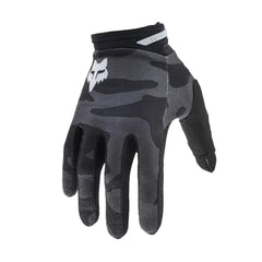 Guantes Fox 180 Bnkr Negro Camuflado