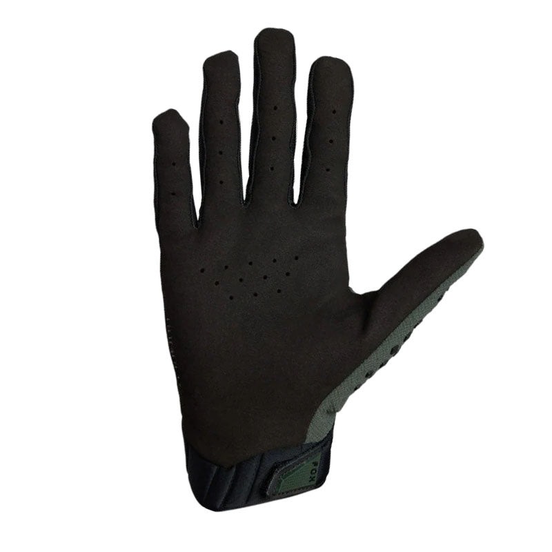 Guantes Fox Bomber Lt Verde Musgo