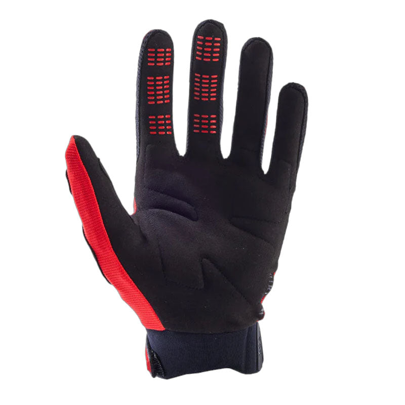 Guantes Fox Dirtpaw Negro Rojo