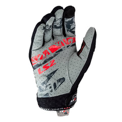 Guantes Ls2 Chaki Lady Negro