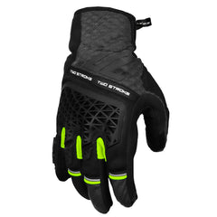 Guantes Seventy Sd-N60 Two Stroke Negro Gris Amarillo