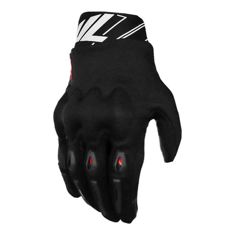 Guantes Seventy Sd-N66 Full Gas Negro Rojo Blanco