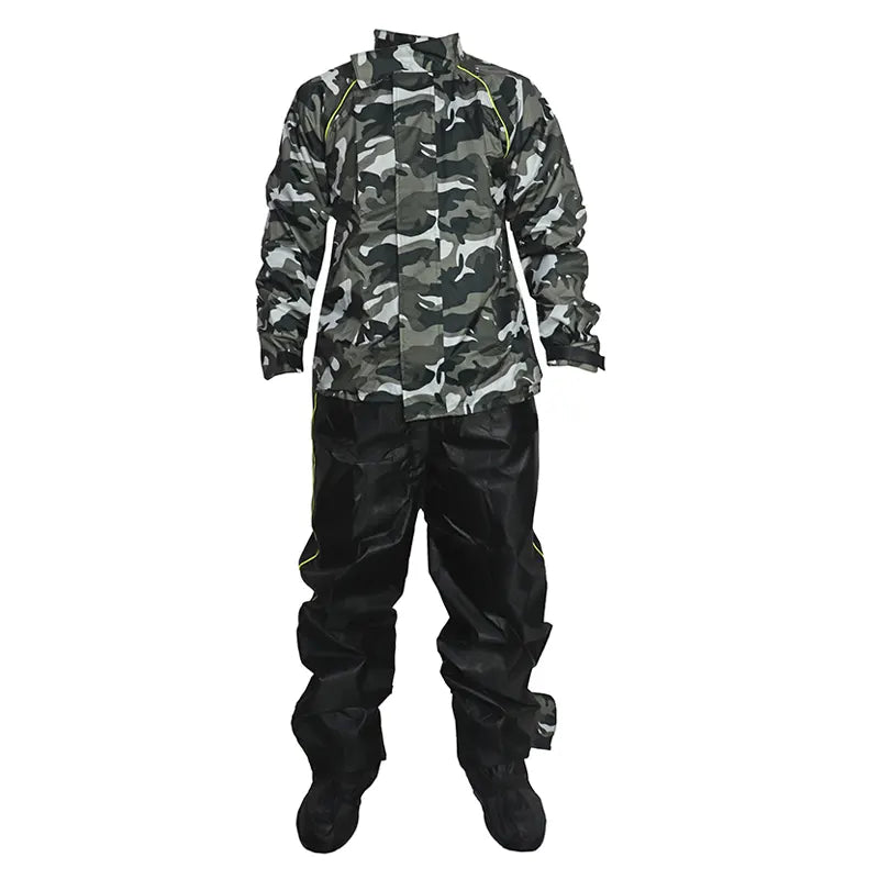 Impermeable Delatex Premium Camuflado Verde