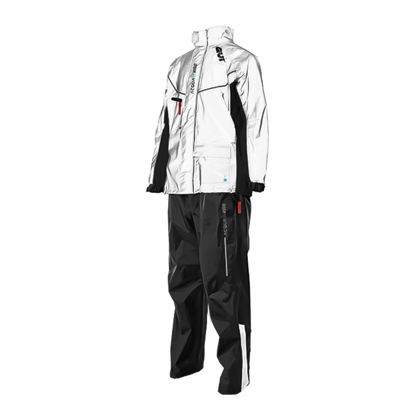 Impermeable Givi Reflectivo Acquaride Ars03 Gris Negro