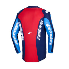 Jersey Alpinestars Fluid Grid Azul Rojo