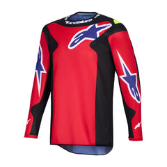 Jersey Alpinestars Fluid Grid Rojo Negro Morado