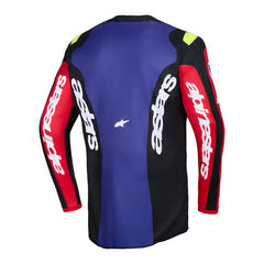 Jersey Alpinestars Fluid Grid Rojo Negro Morado
