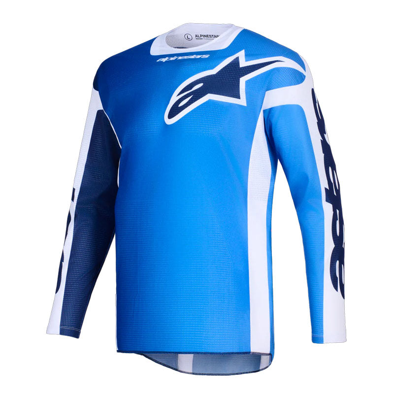 Jersey Alpinestars Racer Air Portl Azul Blanco