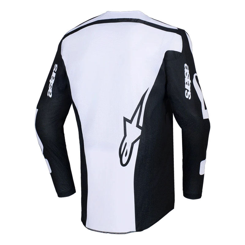 Jersey Alpinestars Racer Air Riway Negro Blanco