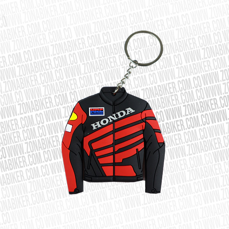 LLAVERO CHAQUETA HONDA ROJO 1