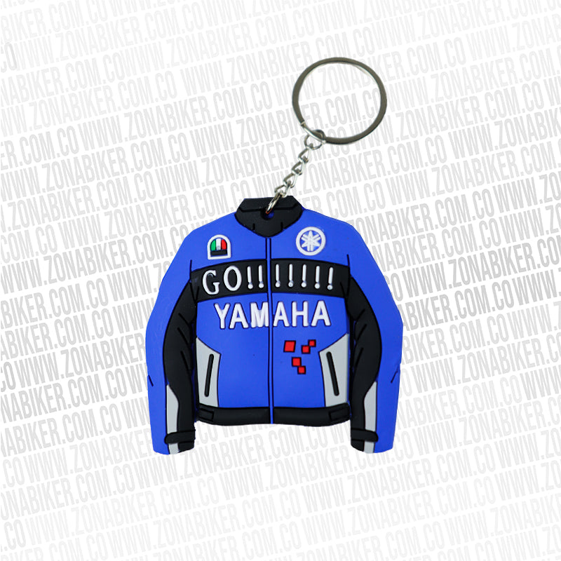 LLAVERO CHAQUETA YAMAHA AZUL