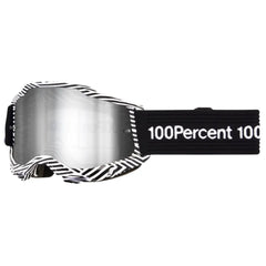 Lentes Cross 100% Accuri 2 Samba Negro Blanco Visor Silver