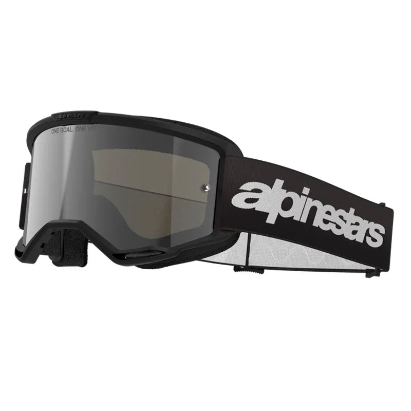 Lentes Cross Alpinestars Vision 3 Wordmark Negro Visor Silver