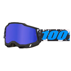 Lentes Cross 100% Accuri 2 Calisto Negro Visor Azul