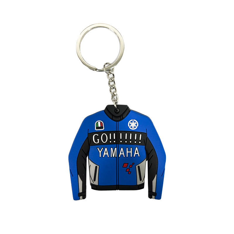 Llavero Chaqueta Go Yamaha Azul Gris Negro