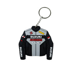 Llavero Chaqueta Suzuki Amazing Gris Negro