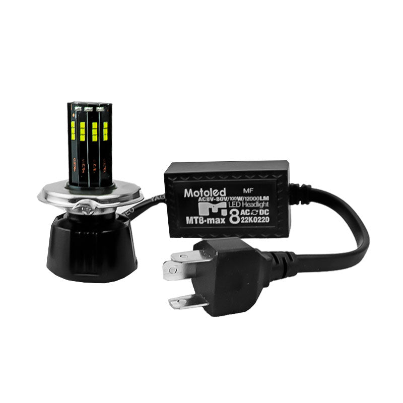 Luz Led Motoled 12000lms H4 Directa