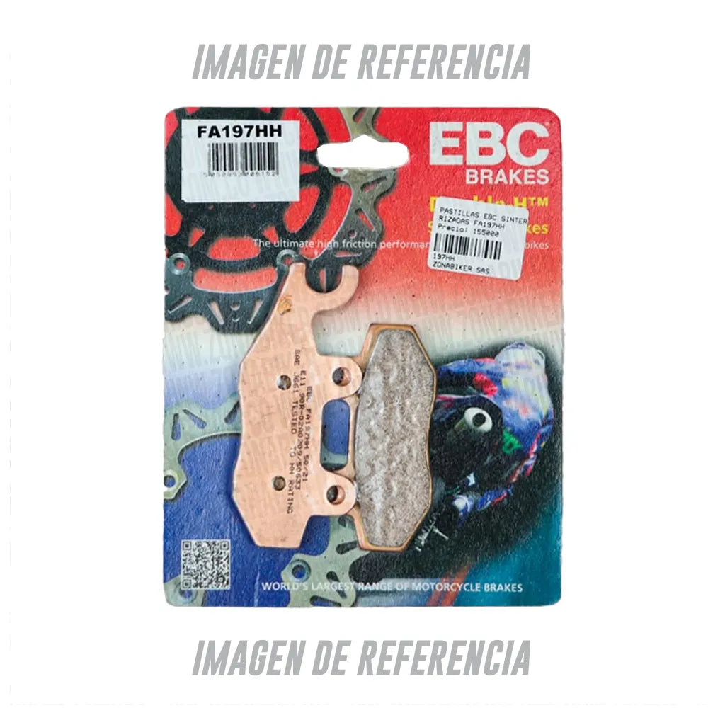 Pastillas Ebc Sinterizadas Fa197hh / Fa165hh