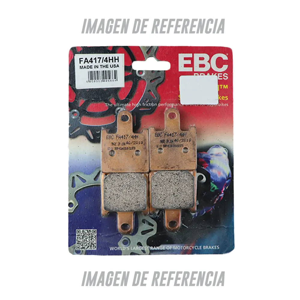 Pastillas Ebc Sinterizadas Fa417/4 Hh