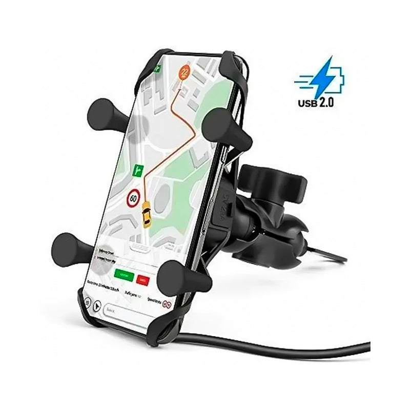 Porta Celular Araña Con Usb 1