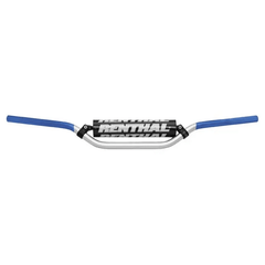 Manubrios Renthal Rc Bend 7/8 Plata-Azul