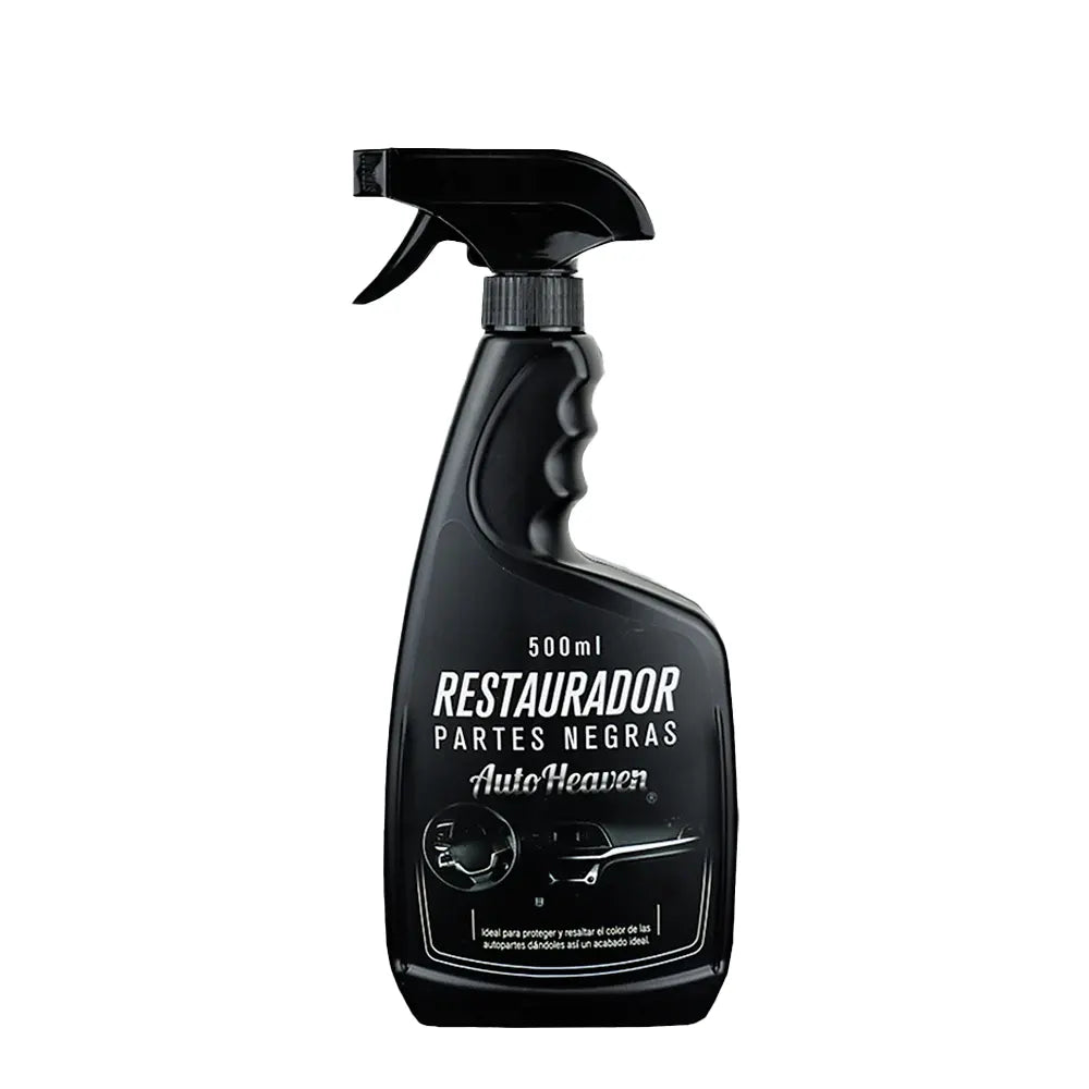 Restaurador Partes Negras Auto Heaven 500 Ml