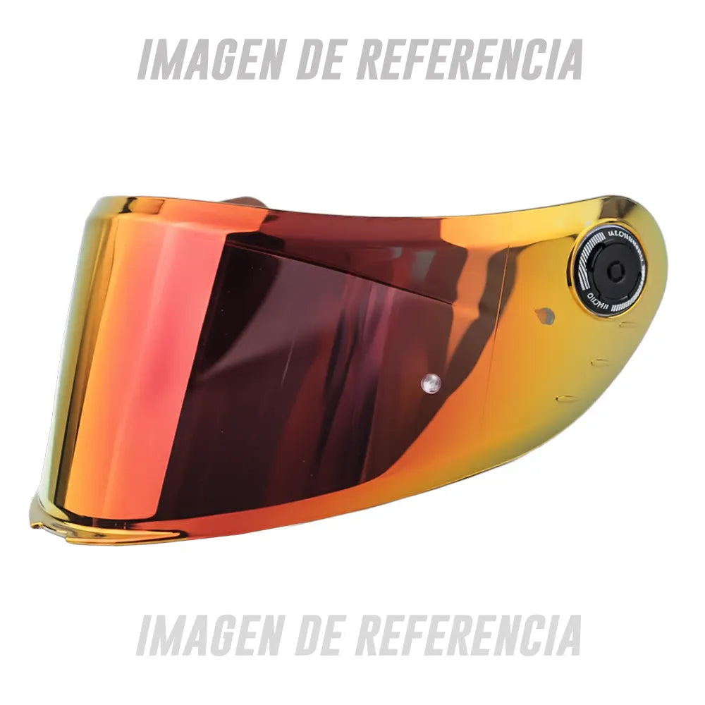 Visor Mt Genérico Revenge 2s Targo S Mt-V-14B Rojo