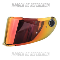 Visor Mt Genérico Revenge 2s Targo S Mt-V-14B Rojo
