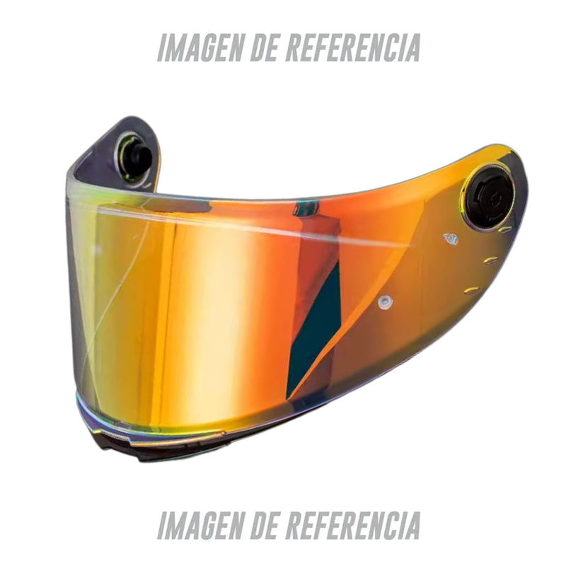 Visor Mt Original Revenge 2s Targo S Max Vision Mt-V-14b Revo Rojo