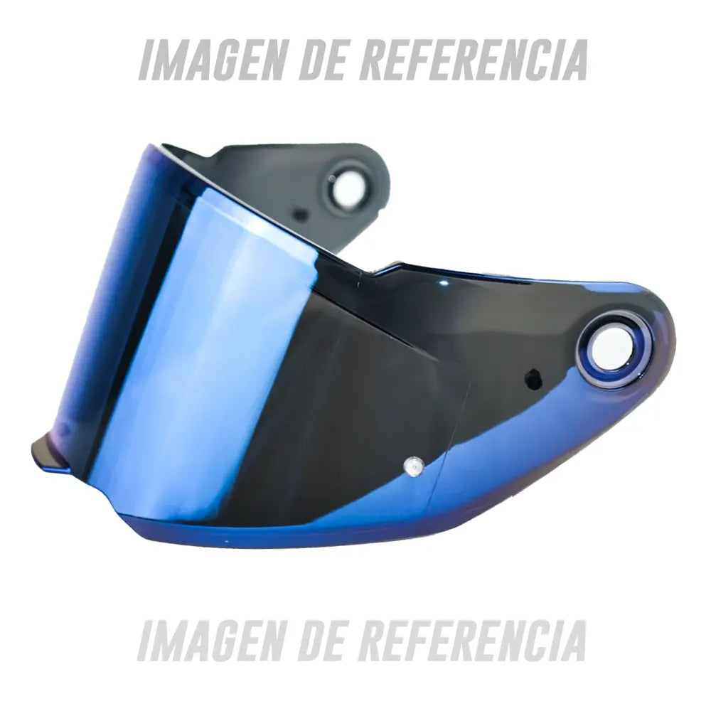 Visor Spartan Mt-V-31B Max Iridium Azul