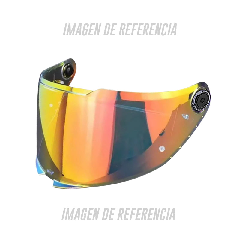 Visor Mt Original Thunder 4sv/Stinger 2/Braker Sv Iridium Revo Rojo