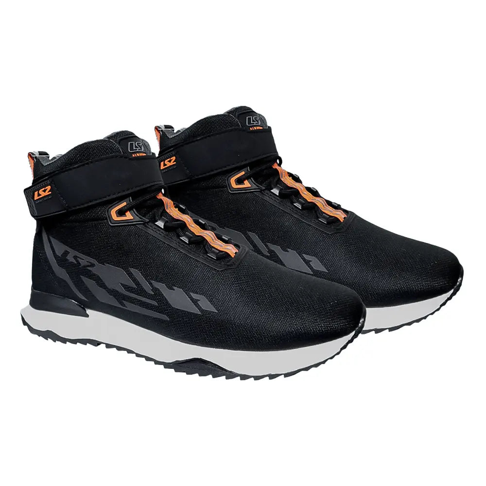 Zapatos Ls2 Acrux Man 7108 Negro Naranja