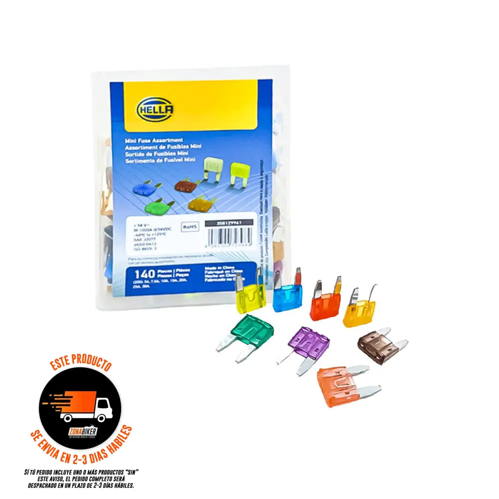 Fusible Mini Hella X 140 Und 358129961 - Repuestos