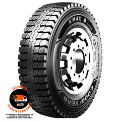 Llanta 295/80R22.5 Kmax D Traccion Goodyear - Llantas para carro