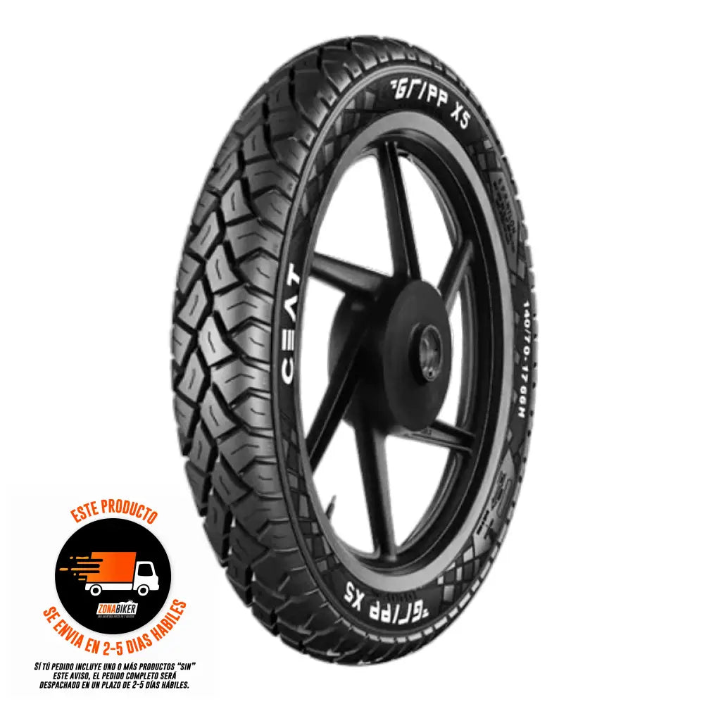 Llanta Ceat Gripp X5 140/70-17 Sellomatic/Neumatico - Llantas para motos