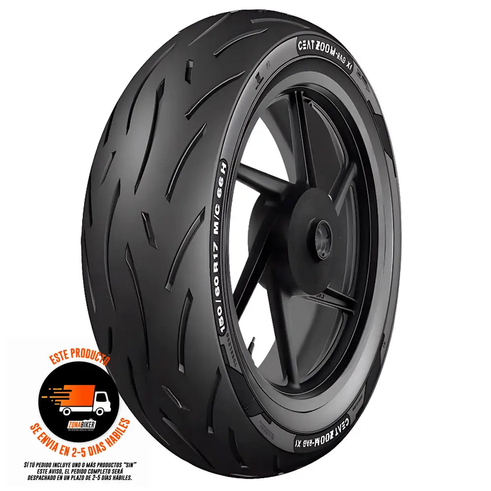 Llanta Ceat Zoom Rad X1 150/60-17 Sellomatic/Neumatico - Llantas para motos