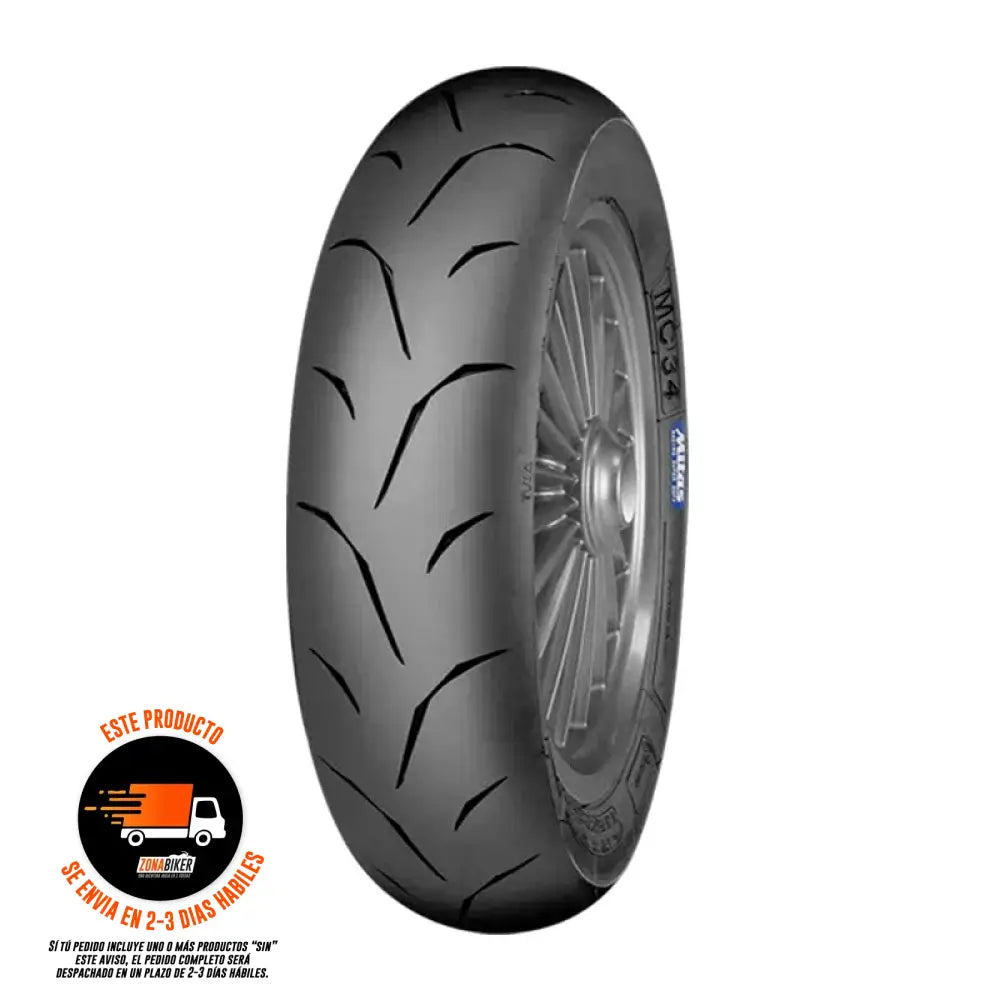 Llanta Mitas Mc-34 Super Soft 130/70-12 Sellomatic/Neumatico - Llantas para motos