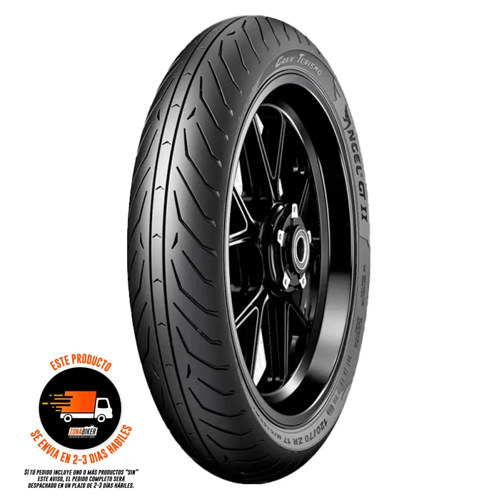 Llanta Pirelli Angel Gt2 120/70-17 Sellomatic/Neumatico Llantas para motos