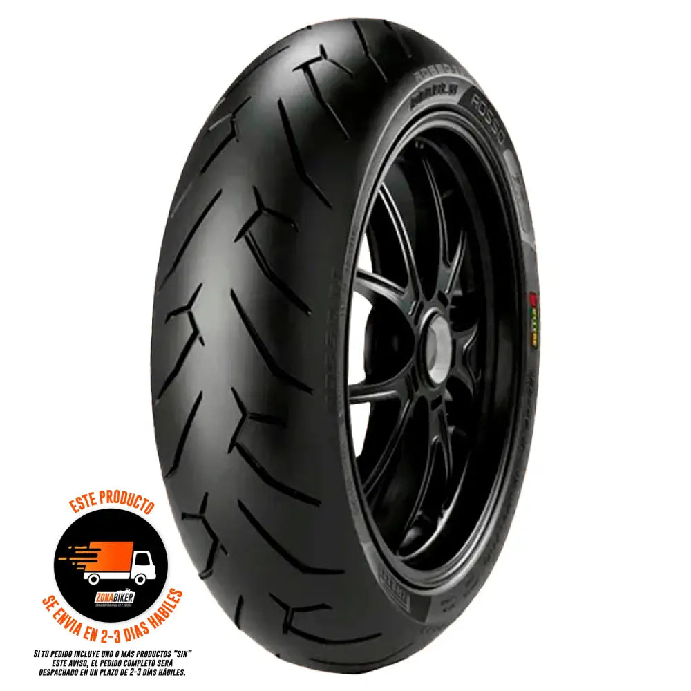 Llanta Pirelli Diablo Rosso 2 180/55-17 Sellomatic/Neumatico - Llantas para motos